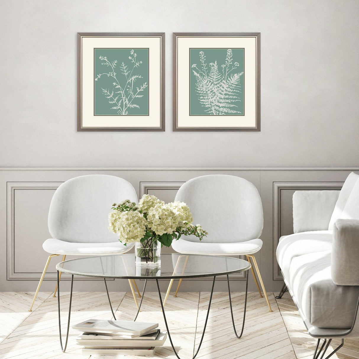 Paragon Friendly Fern S/2 Green 20 X 17 X 1 Wall Art