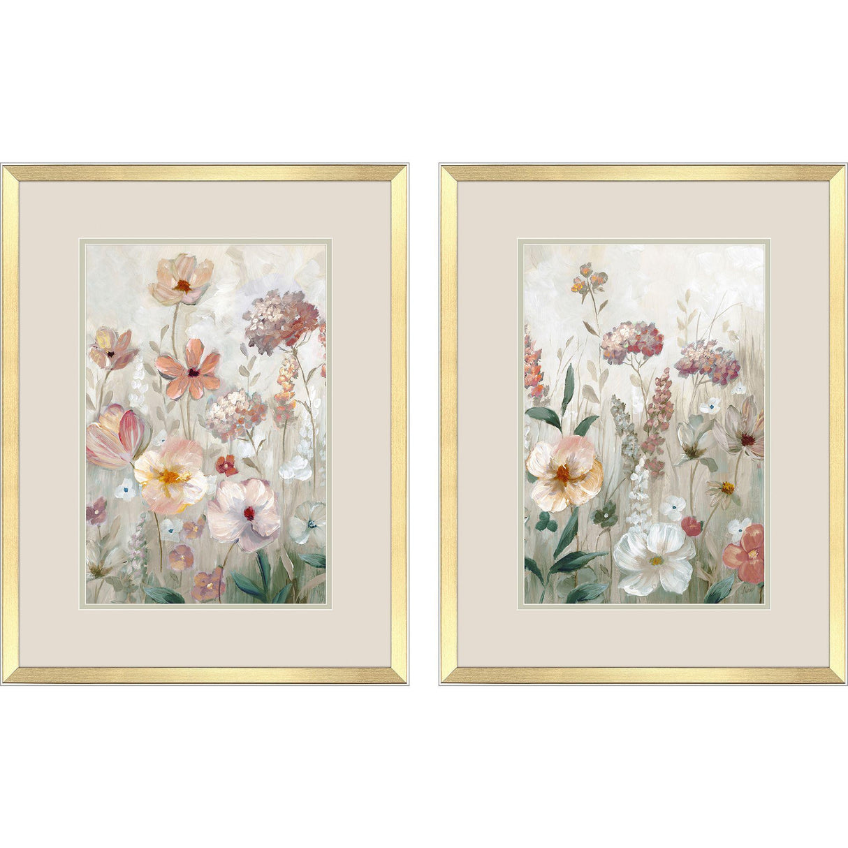 Paragon Field of Spring S/2 Pink 26 X 20 X 2 Wall Art