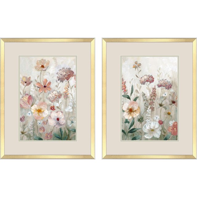 Paragon Field of Spring S/2 Pink 26 X 20 X 2 Wall Art