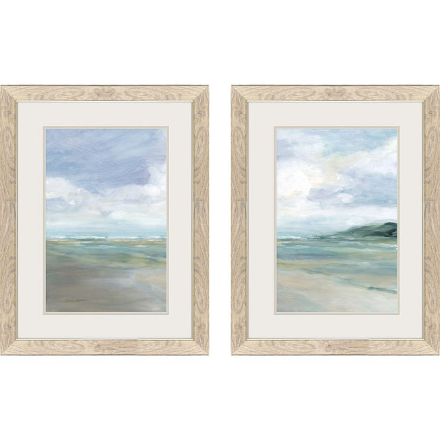 Paragon Sandy Beaches S/2 Blue 27 X 21 X 1 Wall Art