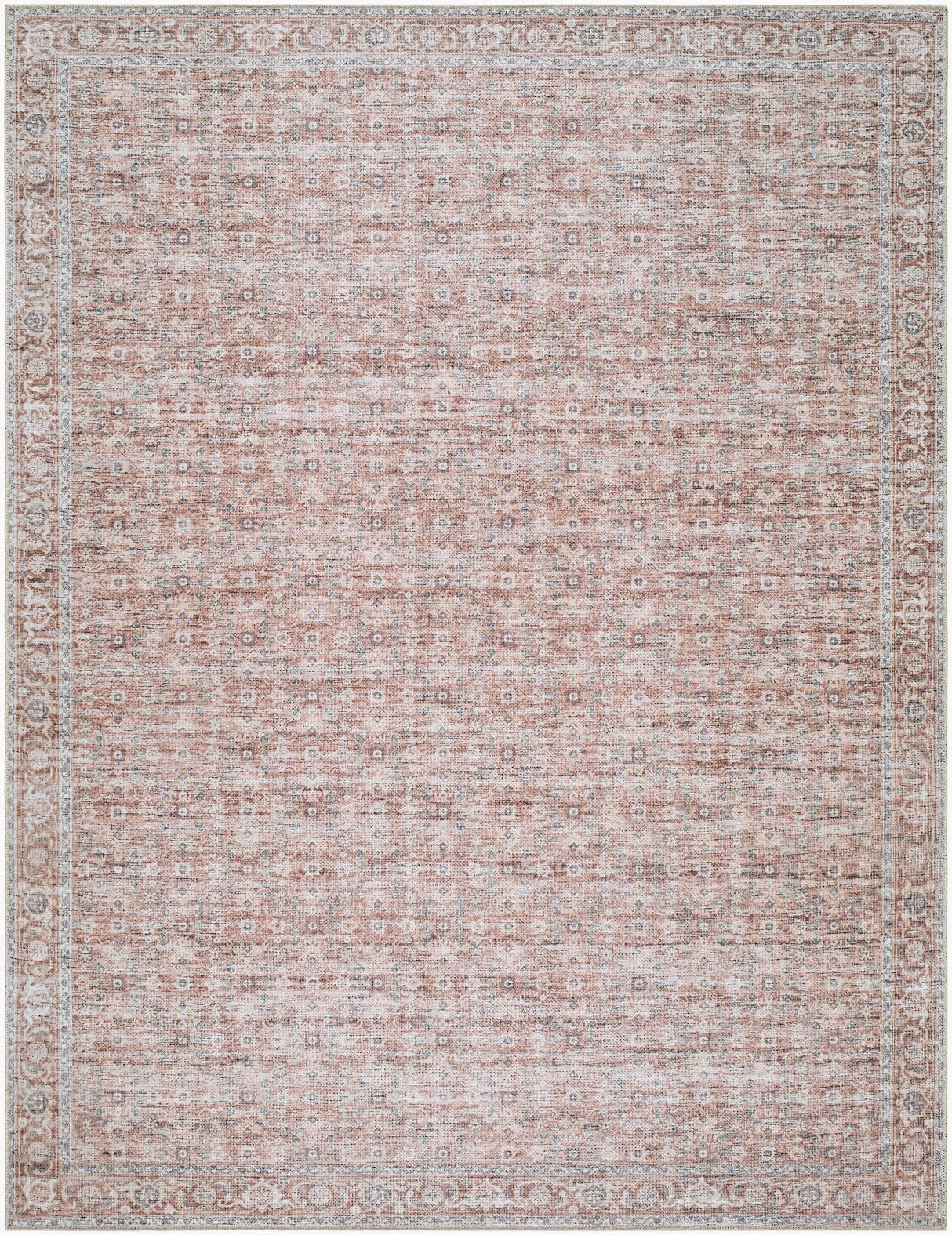 Livabliss Aureta BOAU-2300 6'7" x 9' Machine Woven Rug