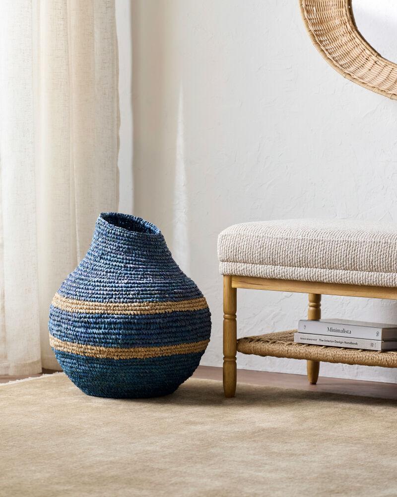 Surya Ishani ISHA-002 18"H x 16"W x 16"D Basket