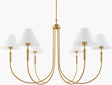 Livabliss Montclaire MNCL-015 33"L x 52"W x 31"H Ceiling Lighting