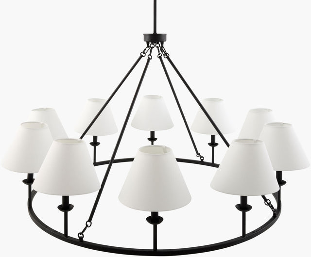 Surya Tessro TSRO-001 40"L x 40"W x 49"H Ceiling Lighting