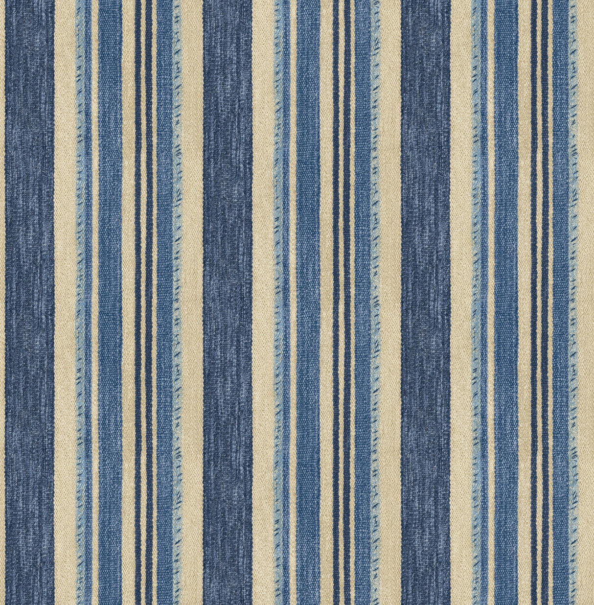 G P & J Baker CLOUDLINE INDIGO Wallpaper