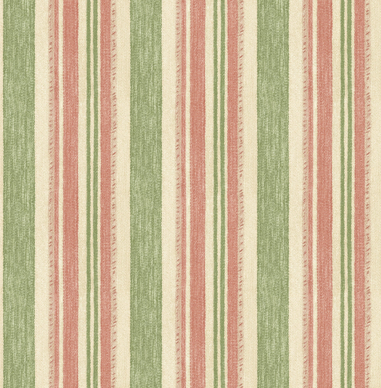 G P & J Baker CLOUDLINE SOFT RED/GREEN Wallpaper