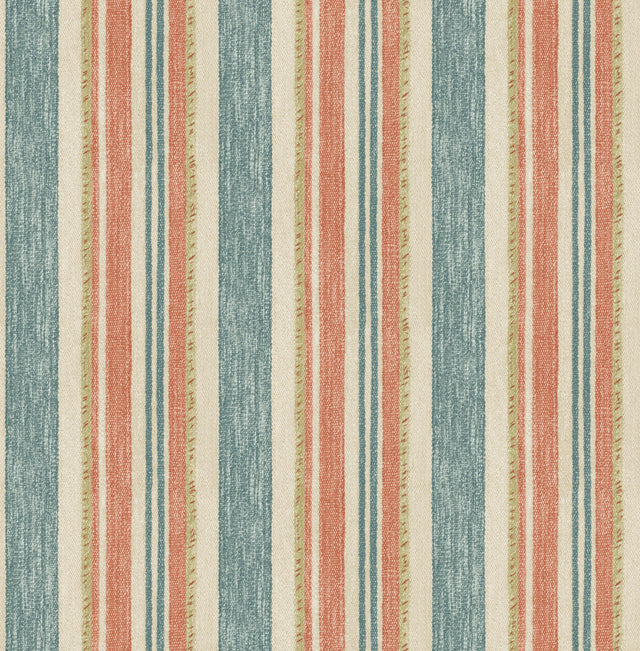 G P & J Baker CLOUDLINE TEAL/SPICE Wallpaper