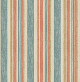 G P & J Baker CLOUDLINE TEAL/SPICE Wallpaper
