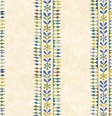 G P & J Baker FLOWER POT BLUE/GREEN Wallpaper