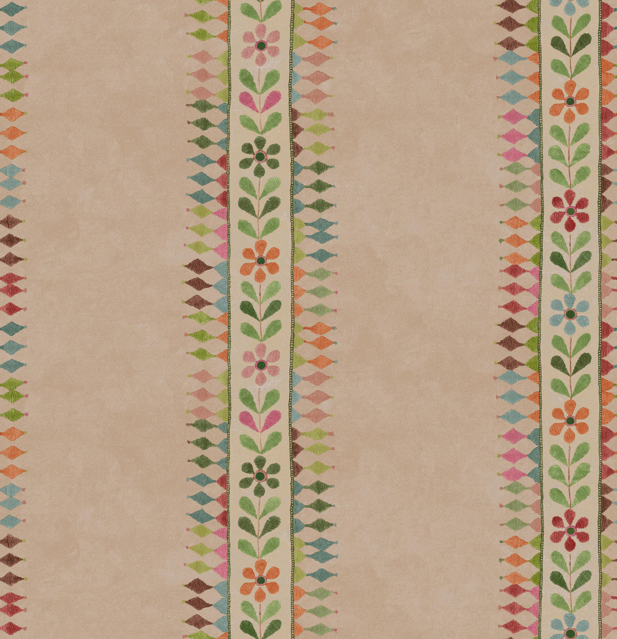 G P & J Baker FLOWER POT PLASTER Wallpaper