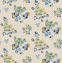 G P & J Baker FOREST FLOWER BLUE/GREEN Wallpaper
