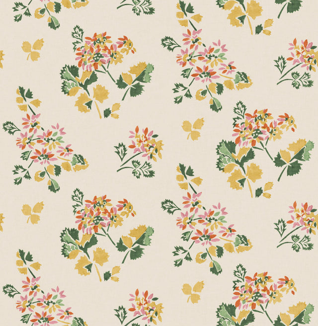 G P & J Baker FOREST FLOWER SPICE/OCHRE Wallpaper