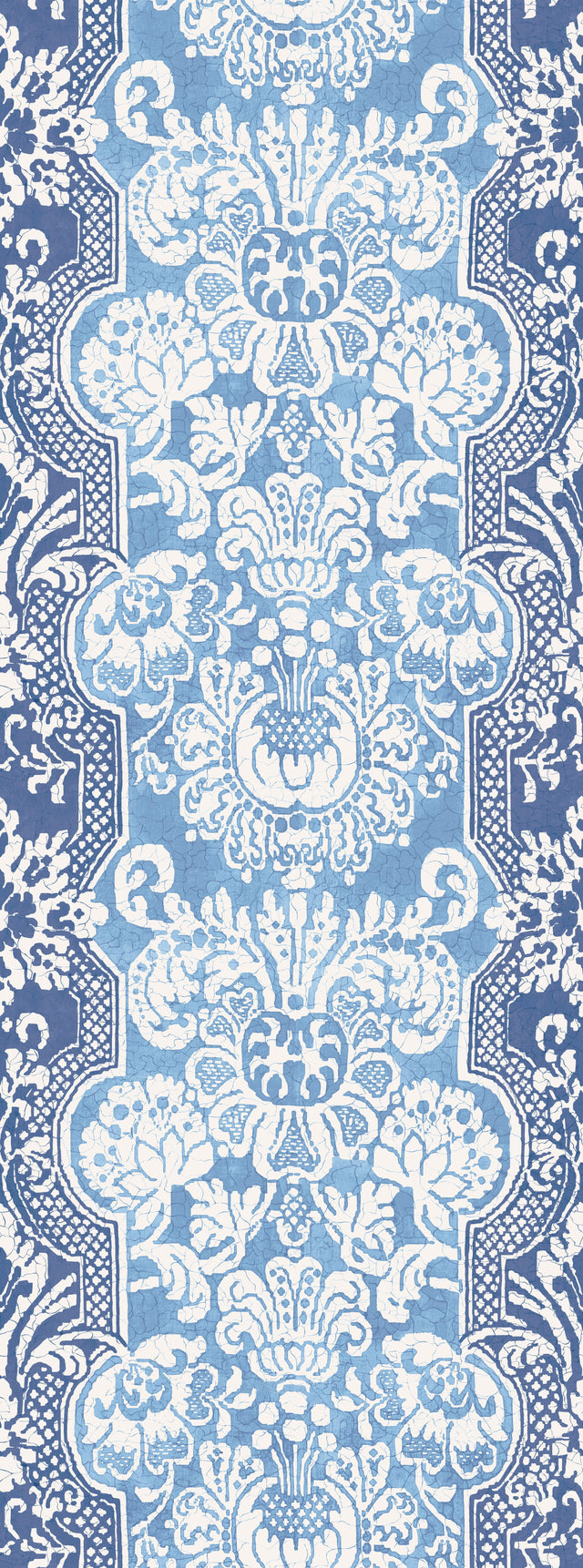 G P & J Baker MARIGOLD BLUE Wallpaper