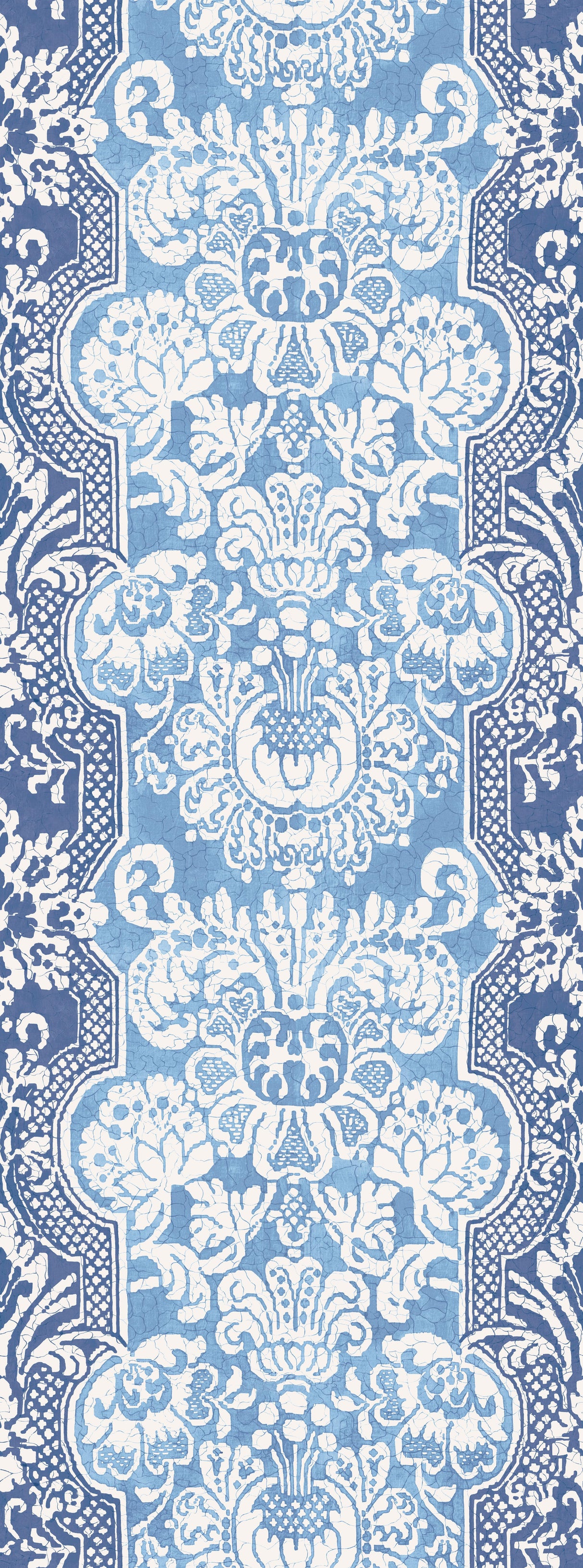G P & J Baker MARIGOLD BLUE Wallpaper