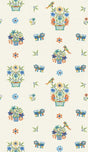 G P & J Baker ROAR STITCH JEWEL Wallpaper