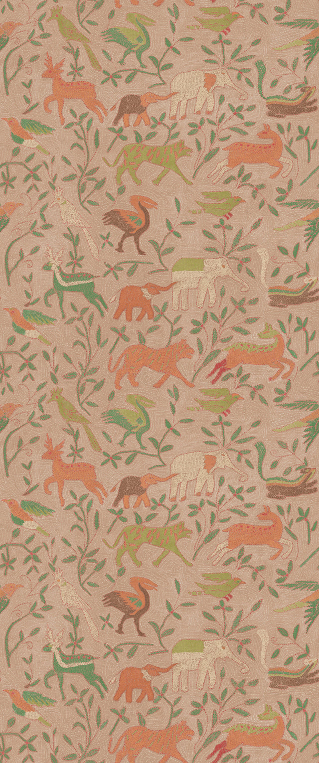 G P & J Baker NOAH'S ARK PLASTER Wallpaper