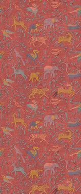 G P & J Baker NOAH'S ARK SPICE Wallpaper