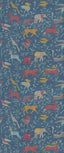 G P & J Baker NOAH'S ARK INDIGO Wallpaper