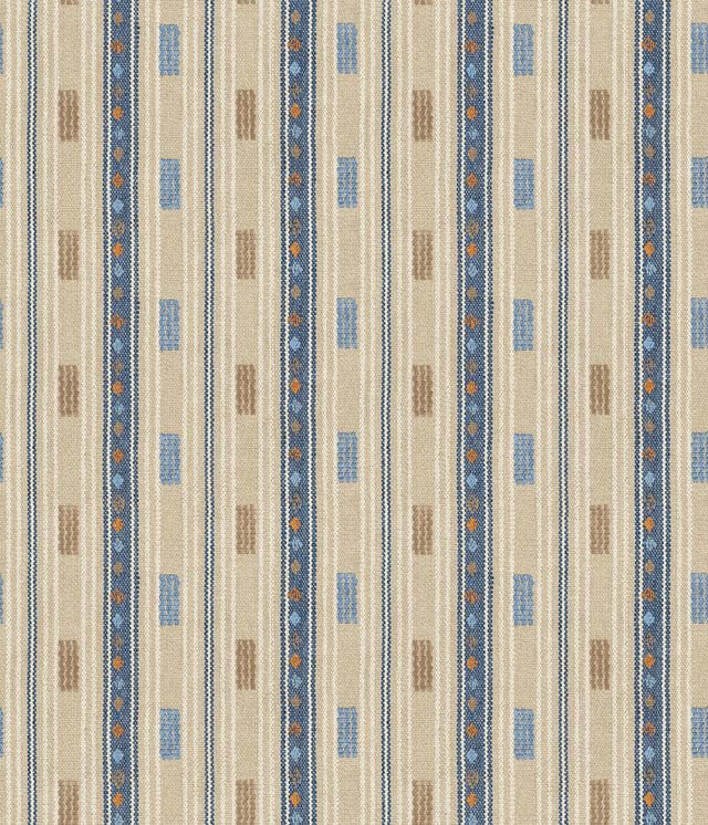 G P & J Baker TRADEWIND INDIGO Wallpaper