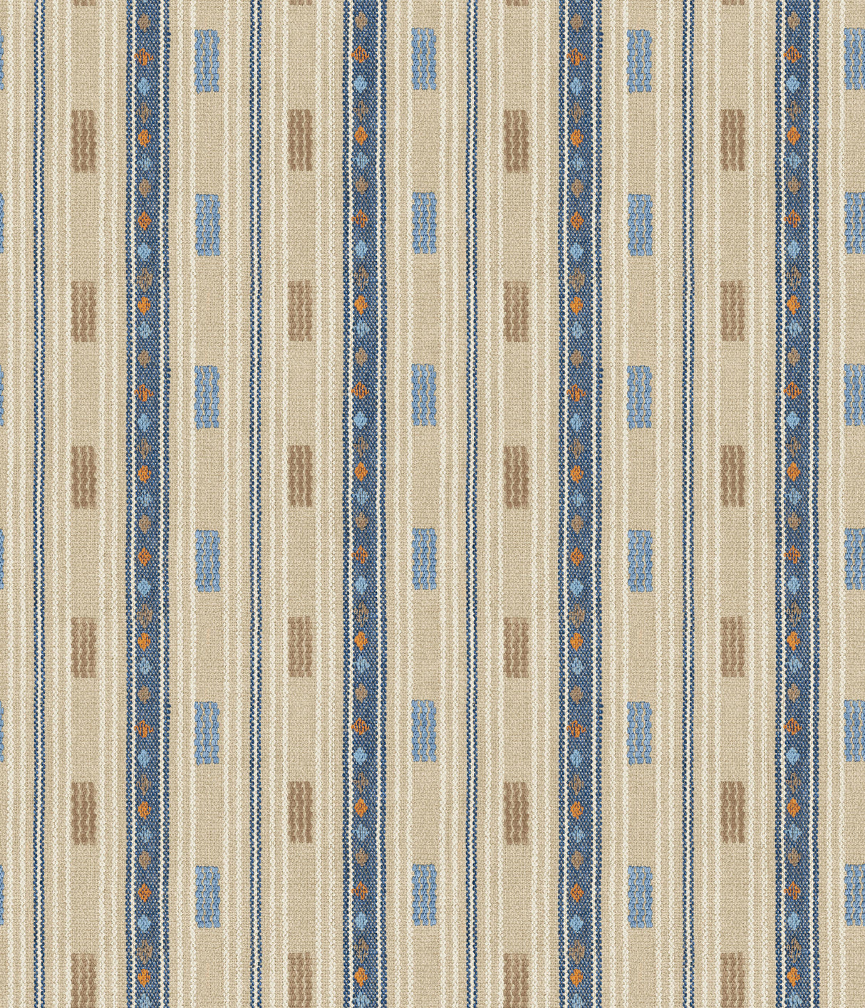G P & J Baker TRADEWIND INDIGO Wallpaper