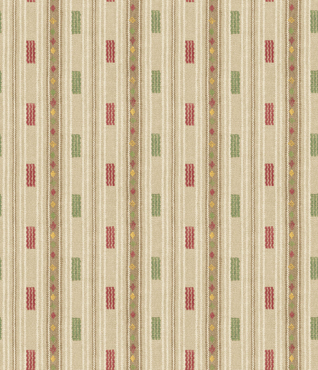 G P & J Baker TRADEWIND RED/GREEN Wallpaper