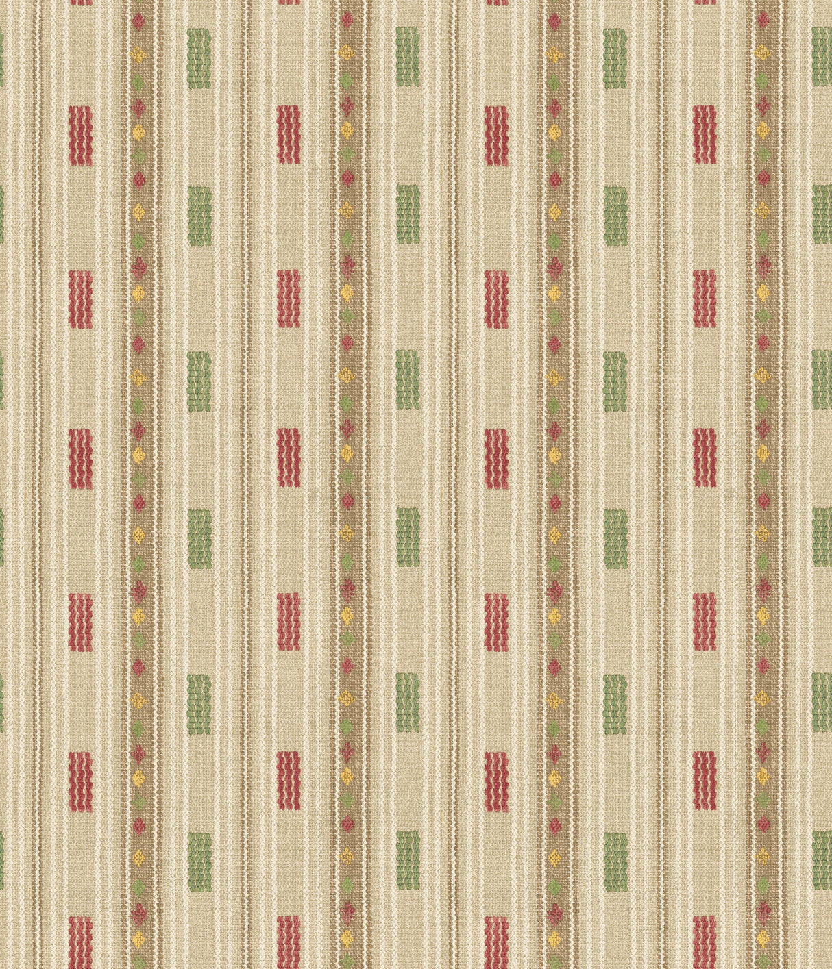 G P & J Baker TRADEWIND RED/GREEN Wallpaper
