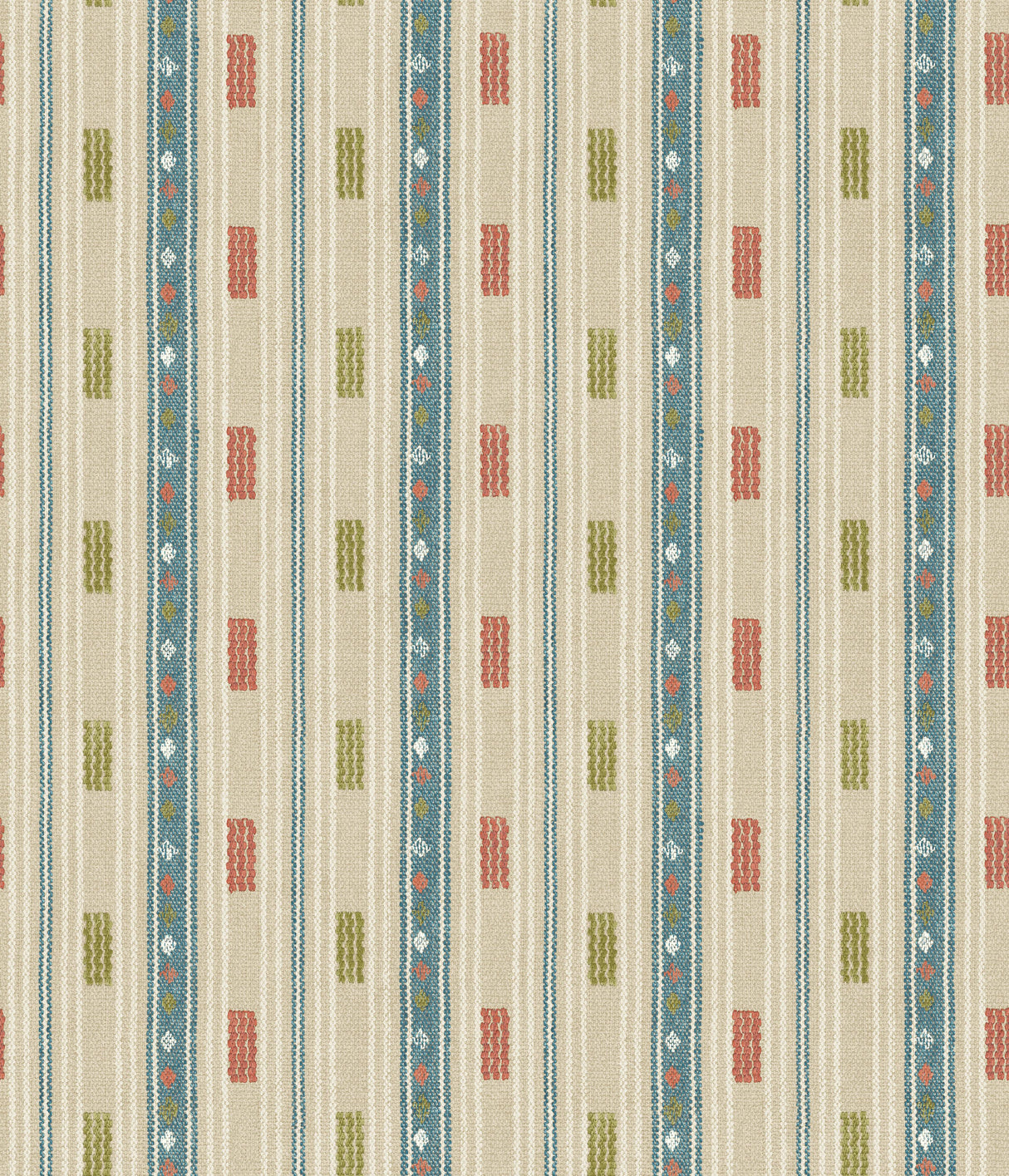 G P & J Baker TRADEWIND TEAL/SPICE Wallpaper