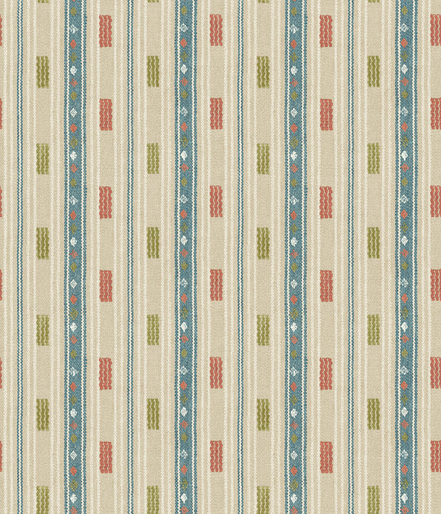 G P & J Baker TRADEWIND TEAL/SPICE Wallpaper