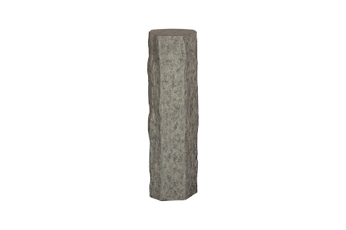 Phillips Collection Splinter Stone Pedestal Resin LG Accent