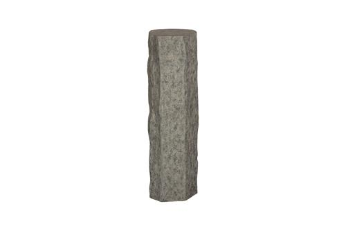 Phillips Collection Splinter Stone Pedestal Resin LG Accent