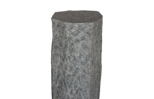 Phillips Collection Splinter Stone Pedestal Resin MD Accent