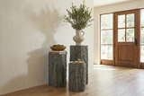Phillips Collection Splinter Stone Pedestal Resin MD Accent
