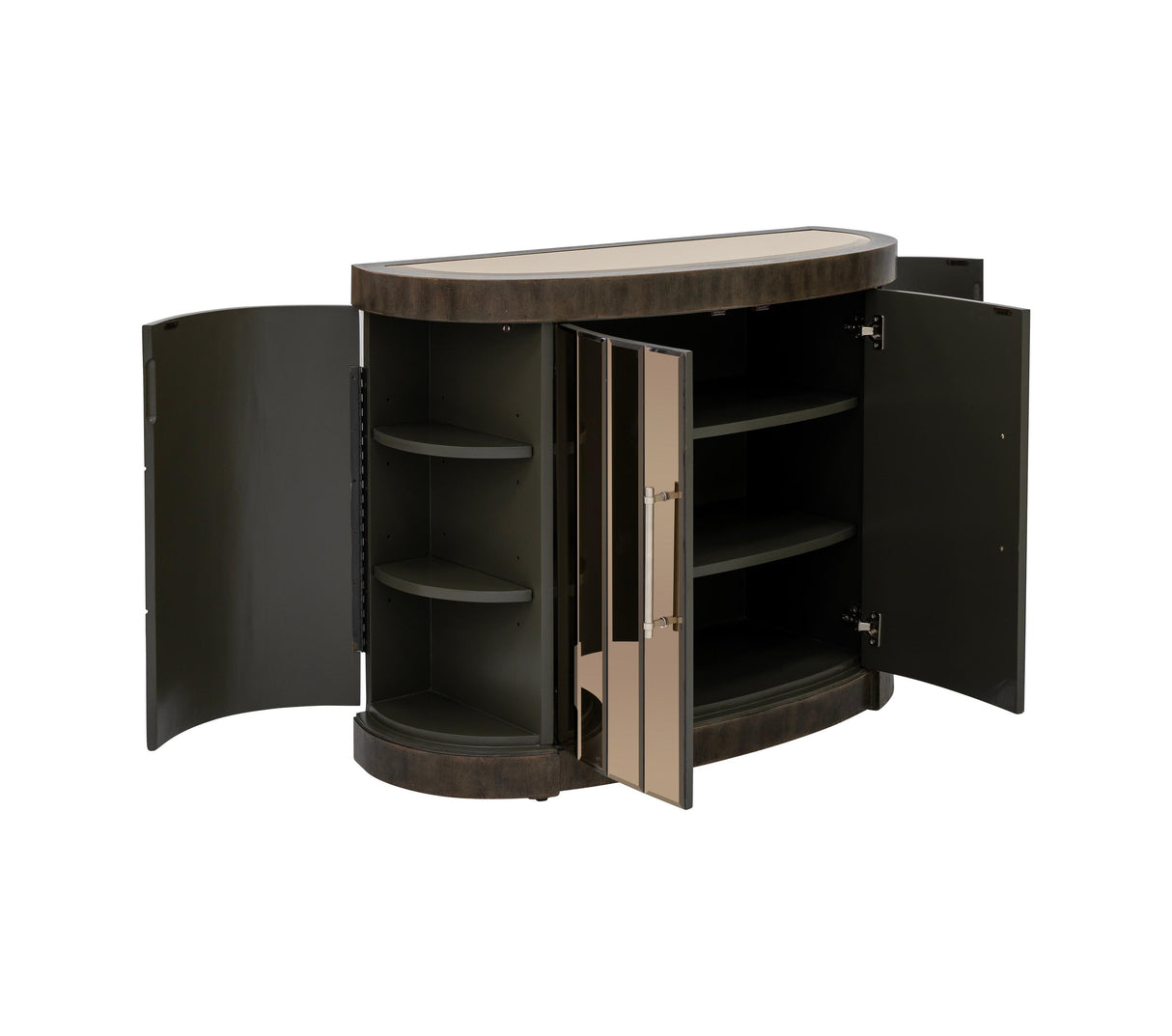 Bassett Brown Serrano Hall Cabinet