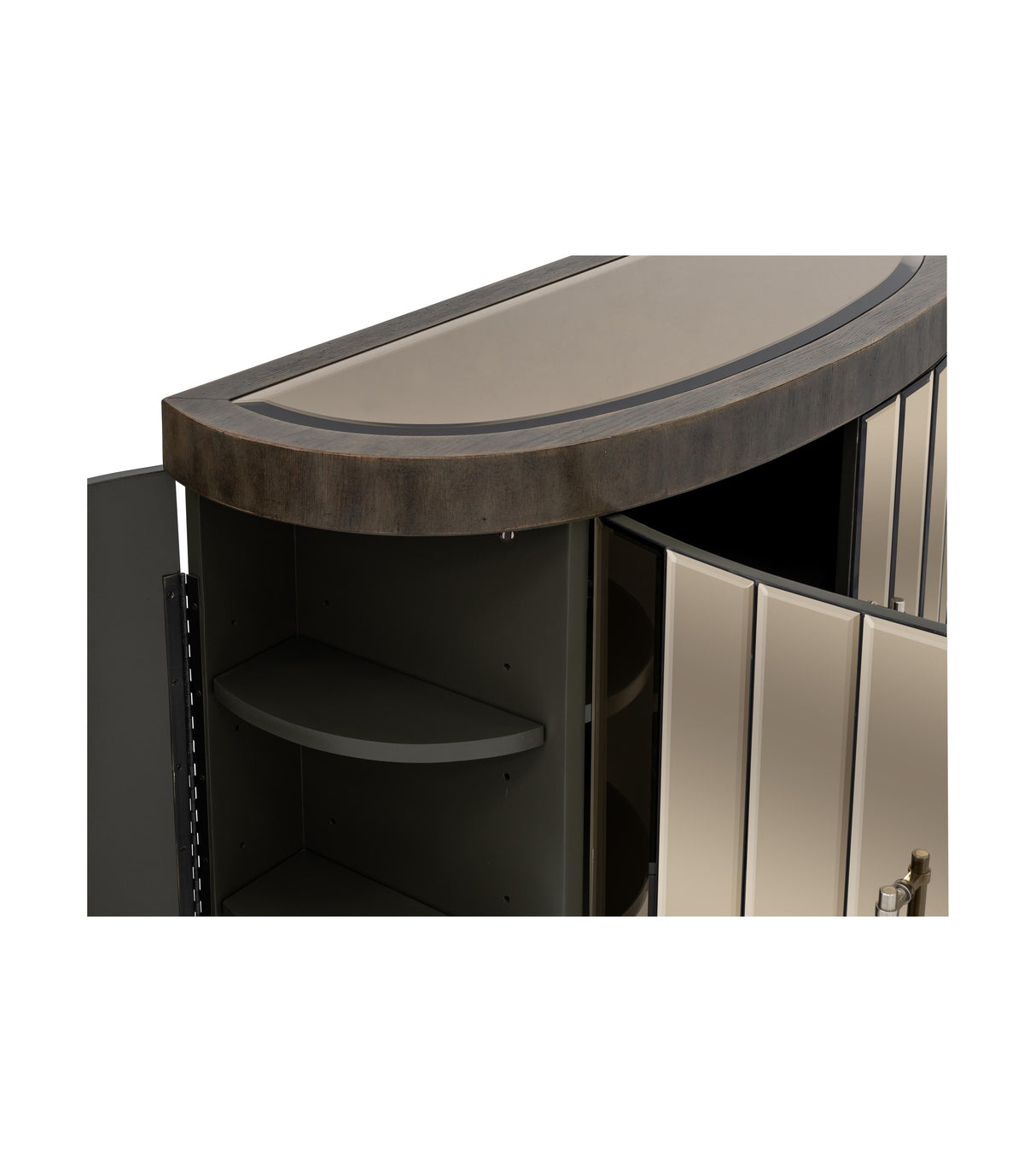 Bassett Brown Serrano Hall Cabinet
