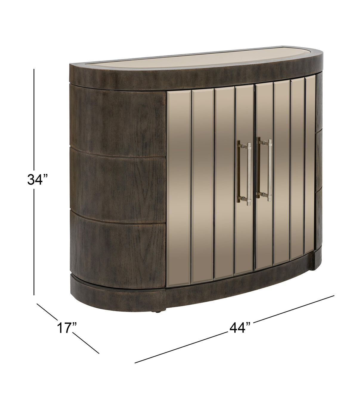 Bassett Brown Serrano Hall Cabinet