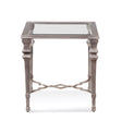Bassett Silver Sylvia Square End Table