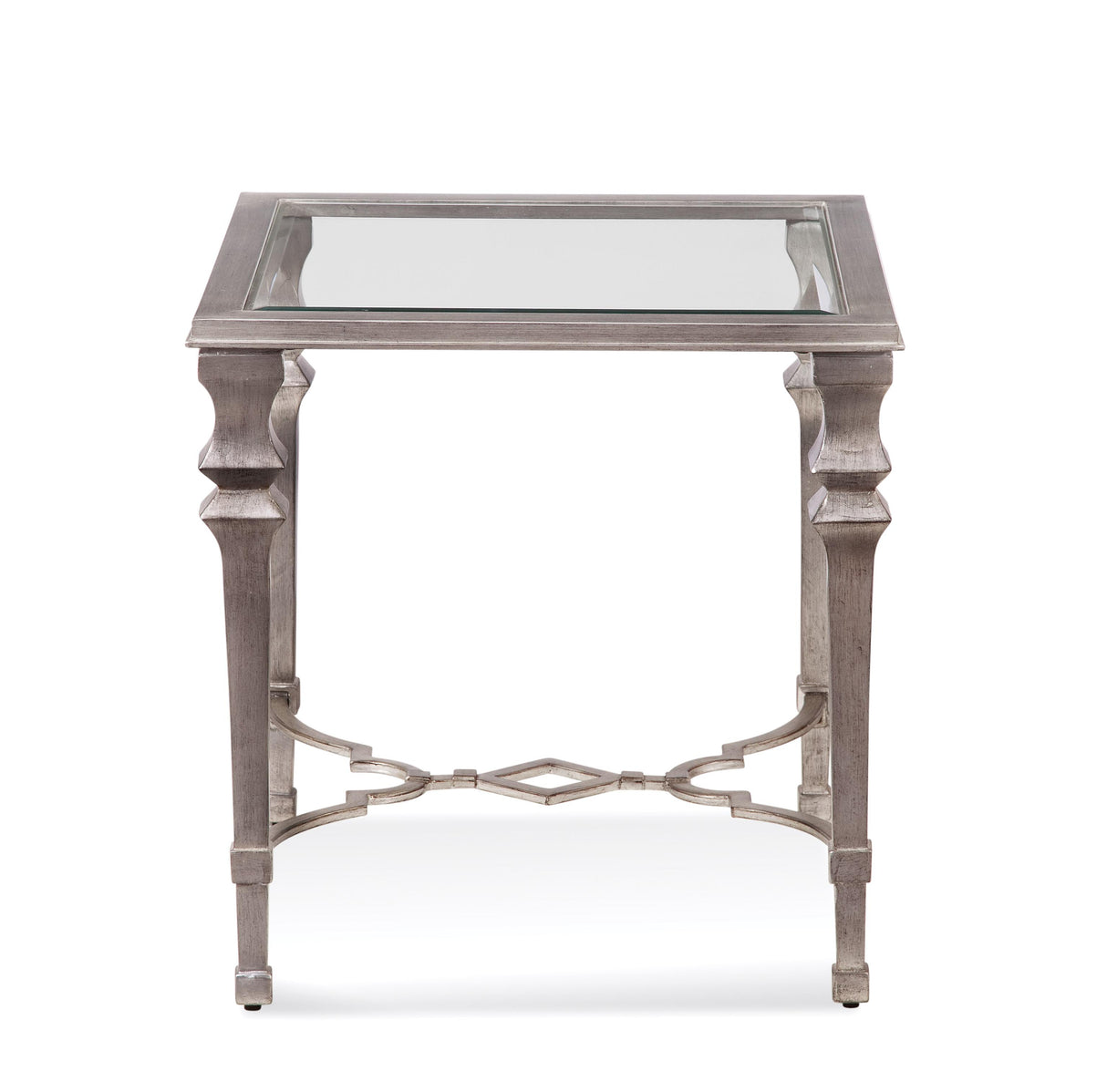 Bassett Silver Sylvia Square End Table