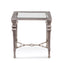 Bassett Silver Sylvia Square End Table