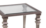 Bassett Silver Sylvia Square End Table