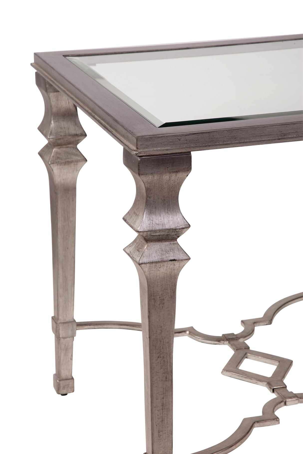 Bassett Silver Sylvia Square End Table