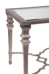 Bassett Silver Sylvia Square End Table