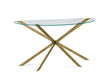 Bassett Gold Tess Console Table