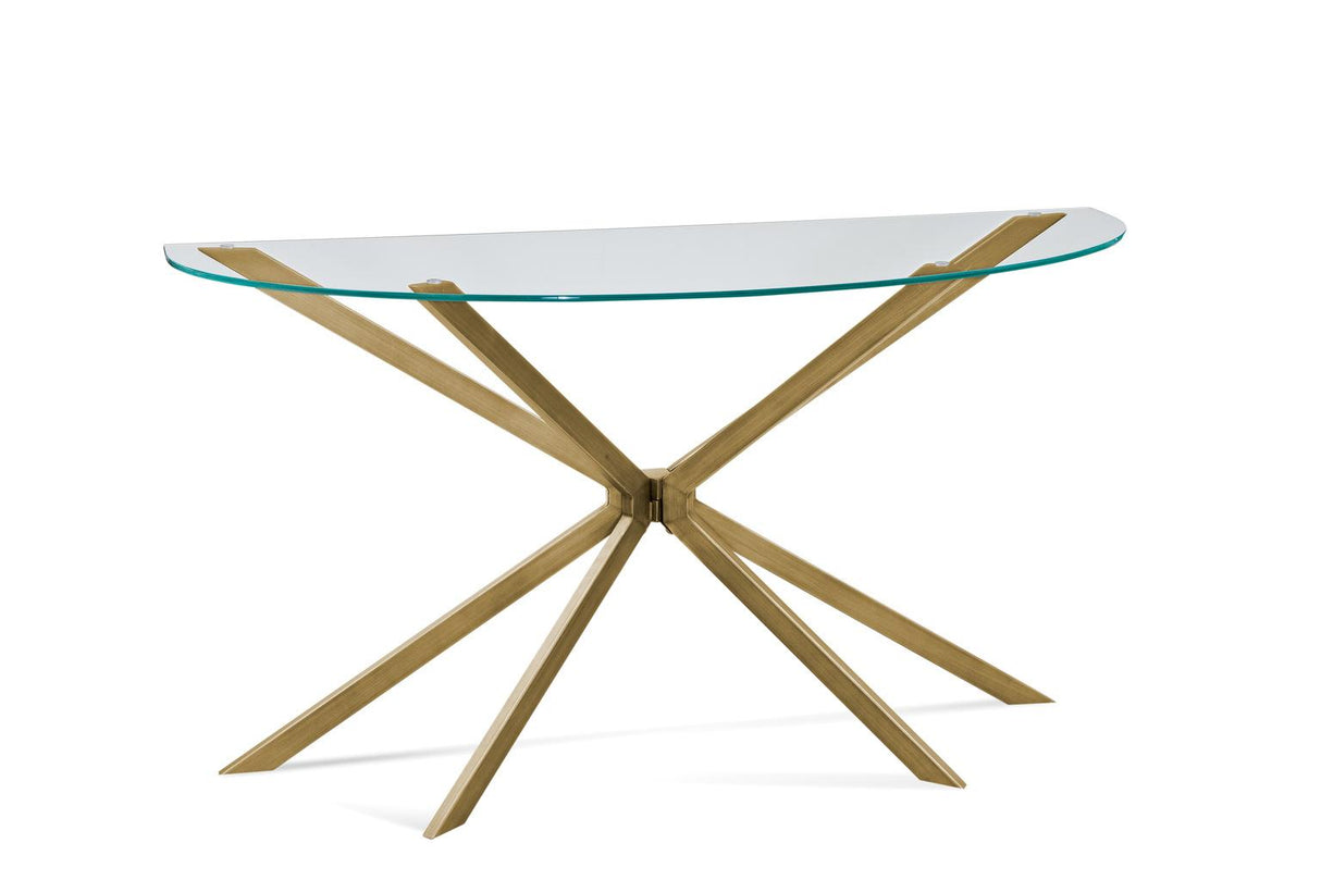 Bassett Gold Tess Console Table