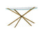 Bassett Gold Tess Console Table