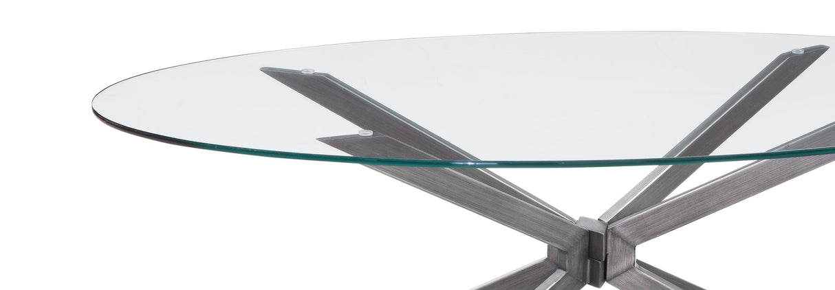 Bassett Silver Deen Oval Coffee