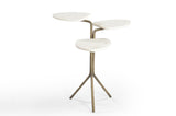 Bassett Gold Alpine Accent Table