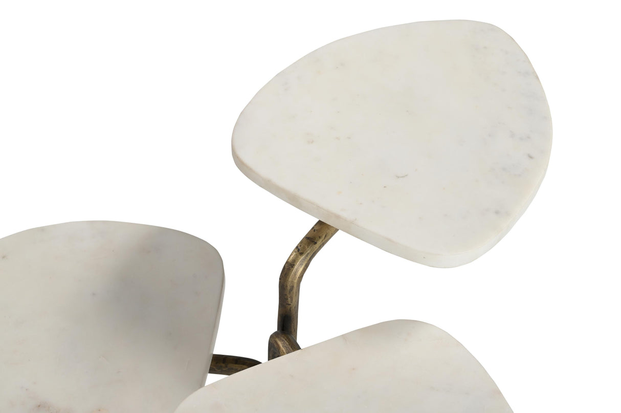 Bassett Gold Alpine Accent Table