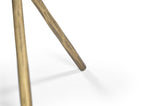 Bassett Gold Alpine Accent Table