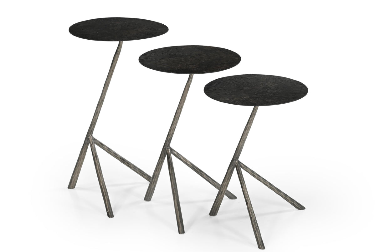 Bassett Bronze Cascade Nesting Tables