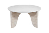 Bassett White Bali Round Coffee Table